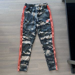 Adidas Digital Camo 3 Stripe Jogger Sweatpants Ankle Zip